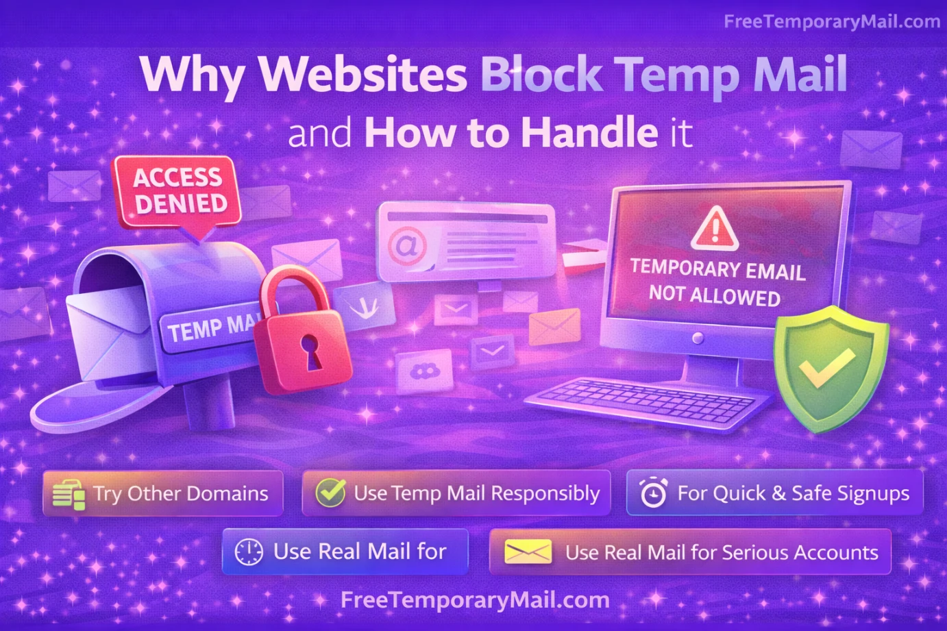 Why Websites Block Temp Mail and How to Handle It